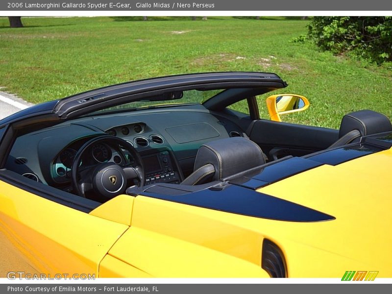 Giallo Midas / Nero Perseus 2006 Lamborghini Gallardo Spyder E-Gear