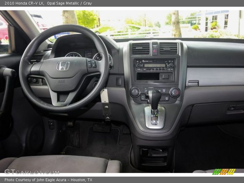 Opal Sage Metallic / Gray 2010 Honda CR-V LX