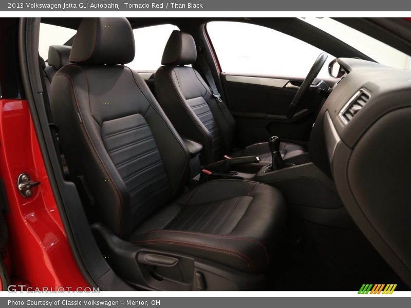 Tornado Red / Titan Black 2013 Volkswagen Jetta GLI Autobahn