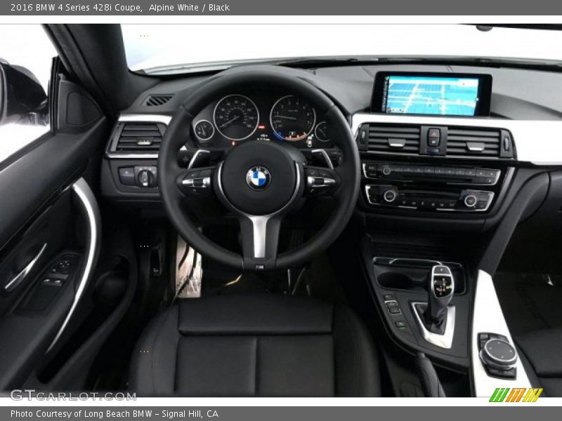 Alpine White / Black 2016 BMW 4 Series 428i Coupe