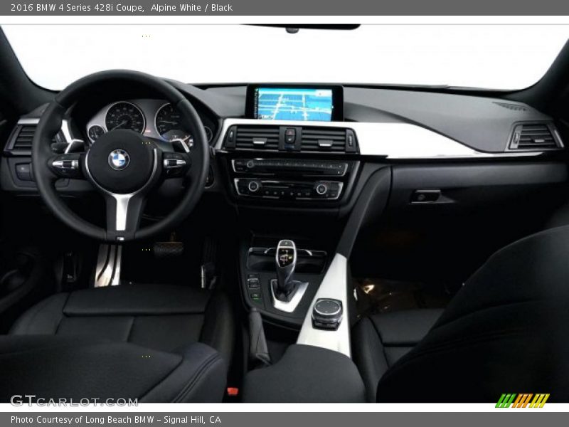 Alpine White / Black 2016 BMW 4 Series 428i Coupe