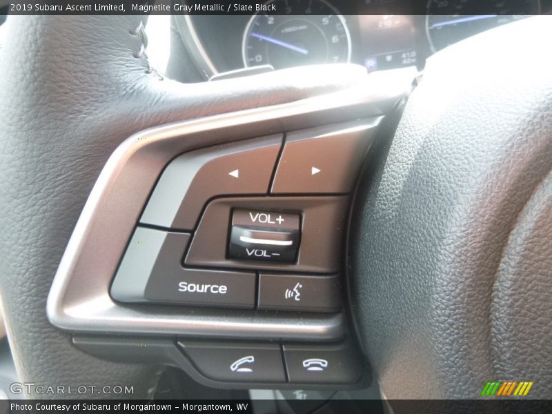 Magnetite Gray Metallic / Slate Black 2019 Subaru Ascent Limited