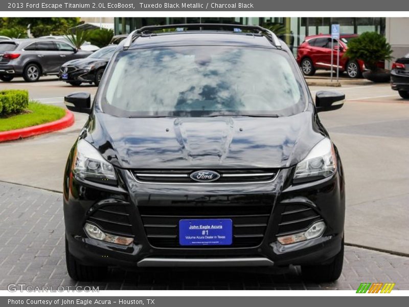 Tuxedo Black Metallic / Charcoal Black 2013 Ford Escape Titanium 2.0L EcoBoost