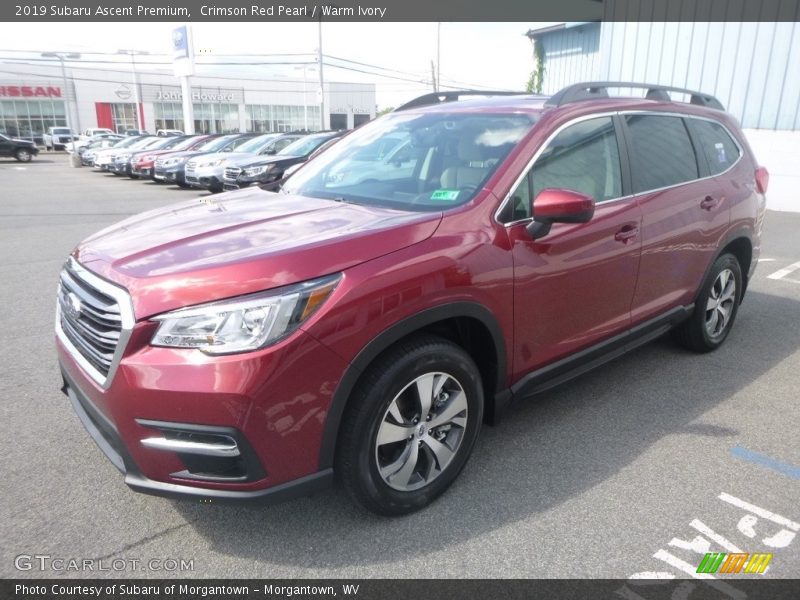 Crimson Red Pearl / Warm Ivory 2019 Subaru Ascent Premium