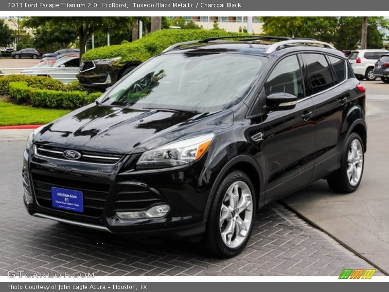 Tuxedo Black Metallic / Charcoal Black 2013 Ford Escape Titanium 2.0L EcoBoost