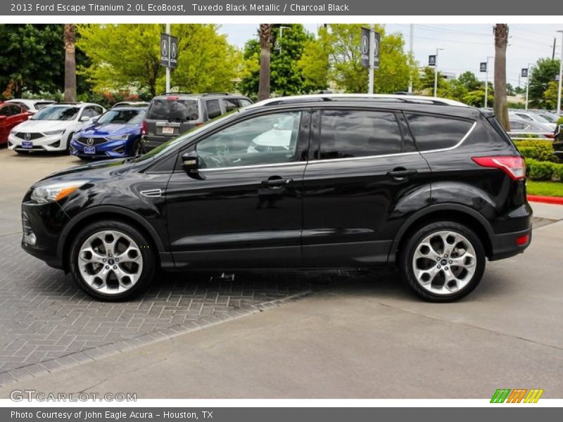 Tuxedo Black Metallic / Charcoal Black 2013 Ford Escape Titanium 2.0L EcoBoost