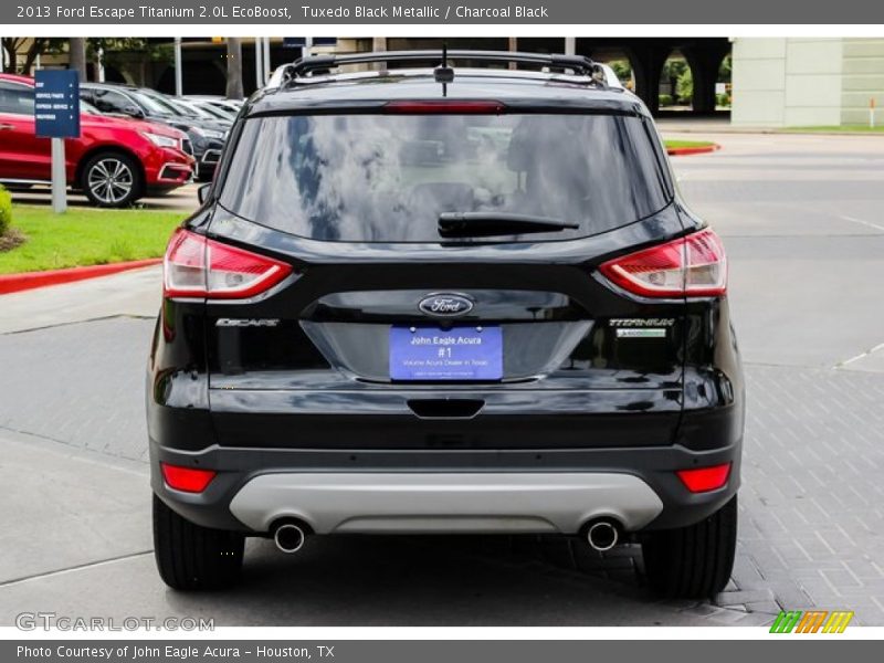 Tuxedo Black Metallic / Charcoal Black 2013 Ford Escape Titanium 2.0L EcoBoost