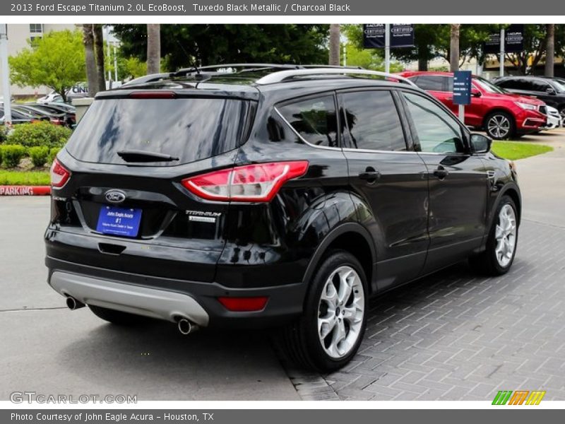 Tuxedo Black Metallic / Charcoal Black 2013 Ford Escape Titanium 2.0L EcoBoost