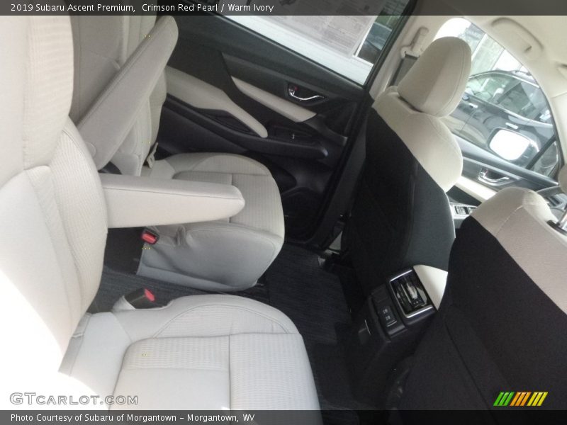 Crimson Red Pearl / Warm Ivory 2019 Subaru Ascent Premium
