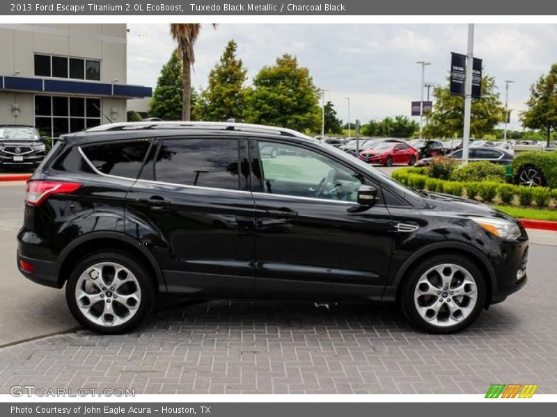 Tuxedo Black Metallic / Charcoal Black 2013 Ford Escape Titanium 2.0L EcoBoost