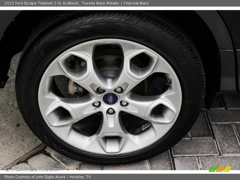 Tuxedo Black Metallic / Charcoal Black 2013 Ford Escape Titanium 2.0L EcoBoost
