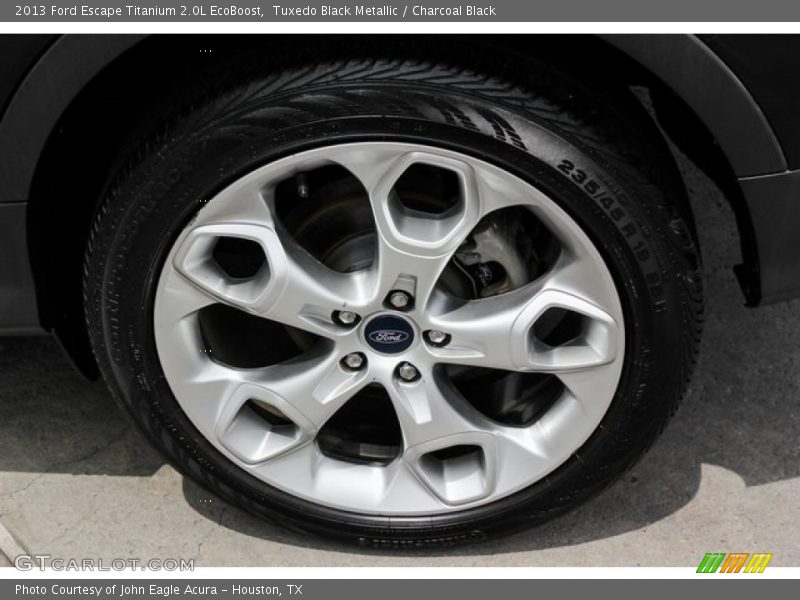 Tuxedo Black Metallic / Charcoal Black 2013 Ford Escape Titanium 2.0L EcoBoost
