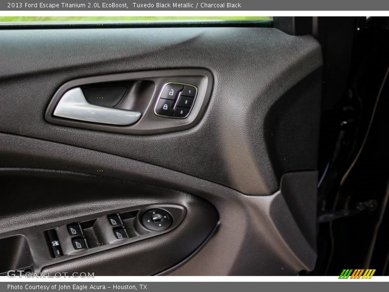 Tuxedo Black Metallic / Charcoal Black 2013 Ford Escape Titanium 2.0L EcoBoost