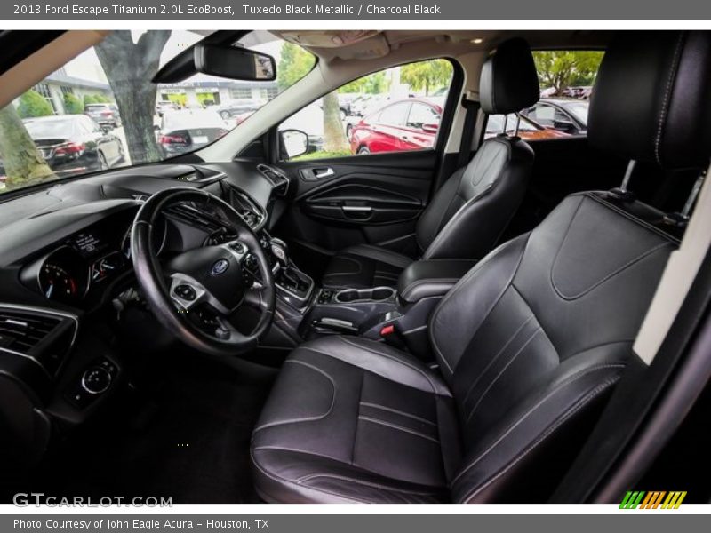 Tuxedo Black Metallic / Charcoal Black 2013 Ford Escape Titanium 2.0L EcoBoost
