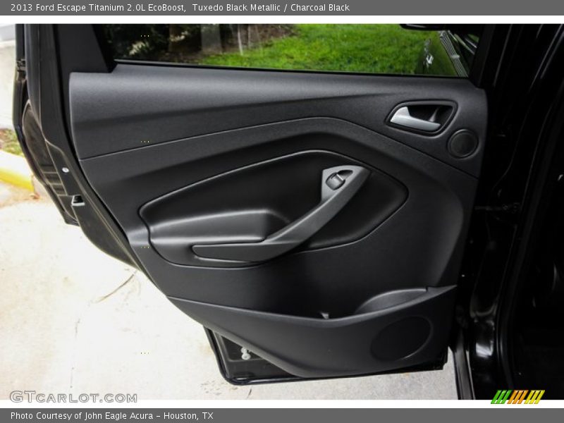Tuxedo Black Metallic / Charcoal Black 2013 Ford Escape Titanium 2.0L EcoBoost