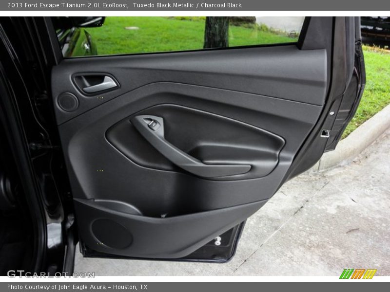 Tuxedo Black Metallic / Charcoal Black 2013 Ford Escape Titanium 2.0L EcoBoost