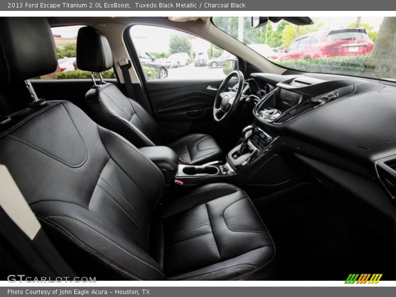 Tuxedo Black Metallic / Charcoal Black 2013 Ford Escape Titanium 2.0L EcoBoost