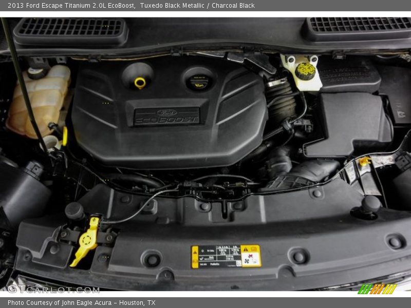 Tuxedo Black Metallic / Charcoal Black 2013 Ford Escape Titanium 2.0L EcoBoost