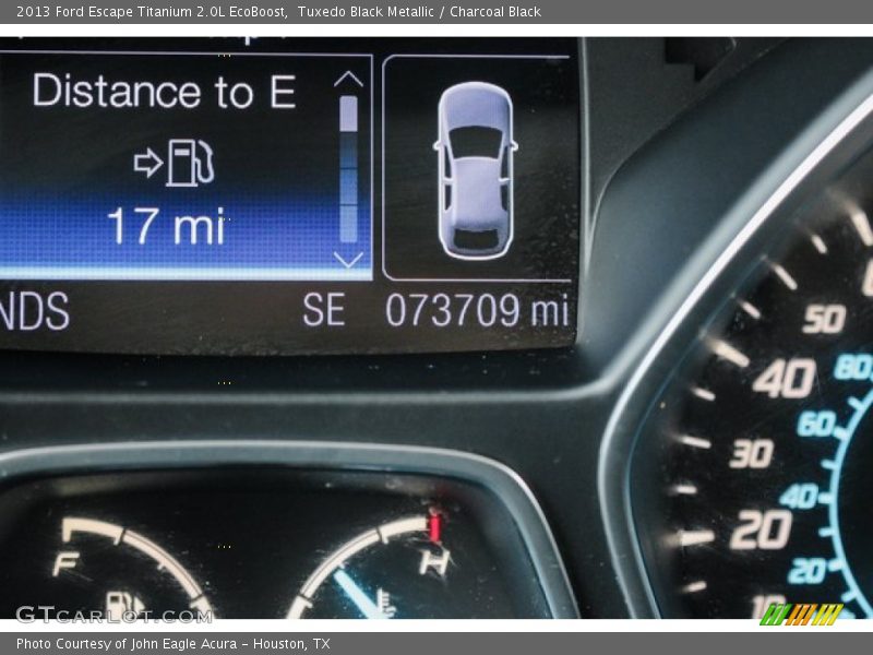Tuxedo Black Metallic / Charcoal Black 2013 Ford Escape Titanium 2.0L EcoBoost