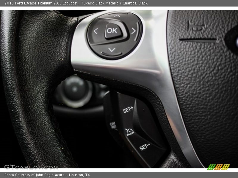 Tuxedo Black Metallic / Charcoal Black 2013 Ford Escape Titanium 2.0L EcoBoost