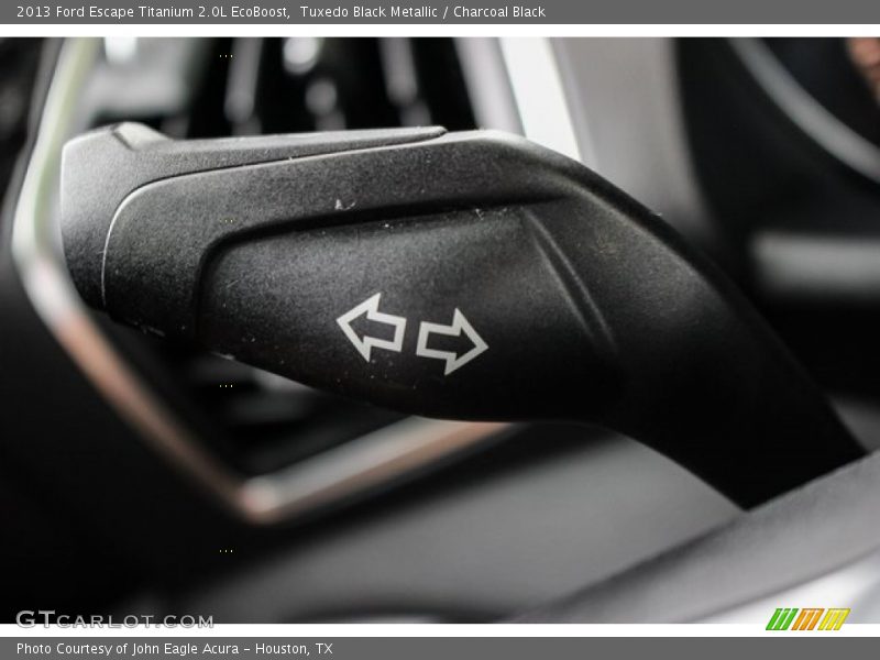 Tuxedo Black Metallic / Charcoal Black 2013 Ford Escape Titanium 2.0L EcoBoost