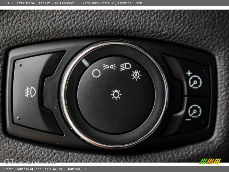 Tuxedo Black Metallic / Charcoal Black 2013 Ford Escape Titanium 2.0L EcoBoost