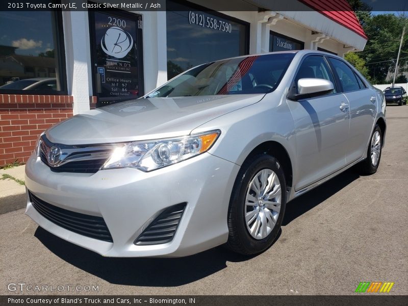 Classic Silver Metallic / Ash 2013 Toyota Camry LE