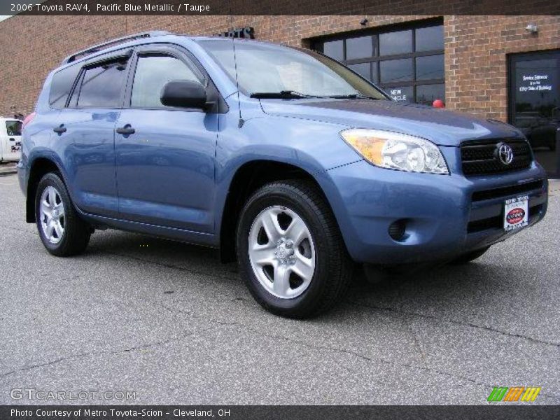 Pacific Blue Metallic / Taupe 2006 Toyota RAV4