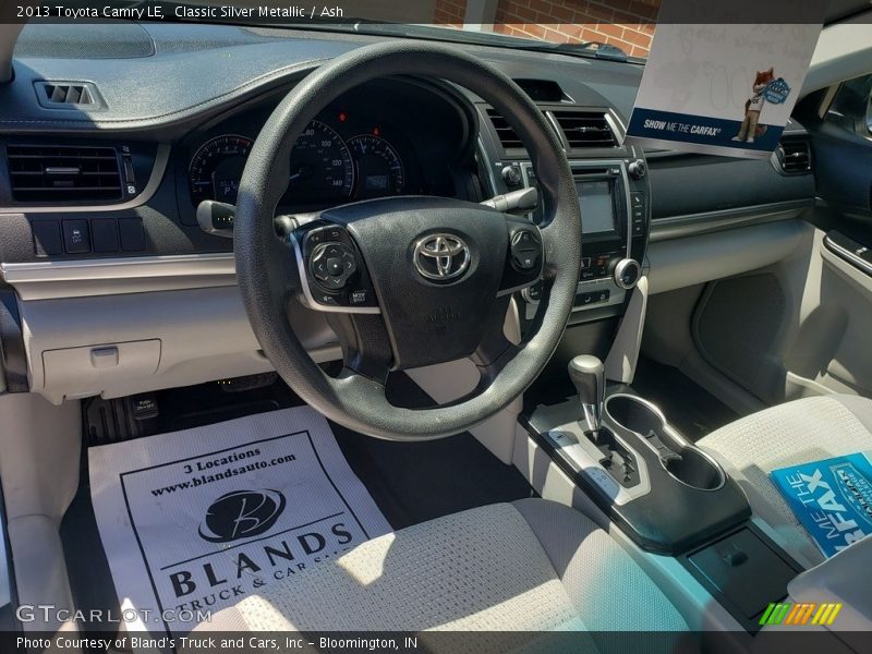 Classic Silver Metallic / Ash 2013 Toyota Camry LE