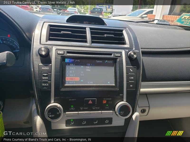 Classic Silver Metallic / Ash 2013 Toyota Camry LE