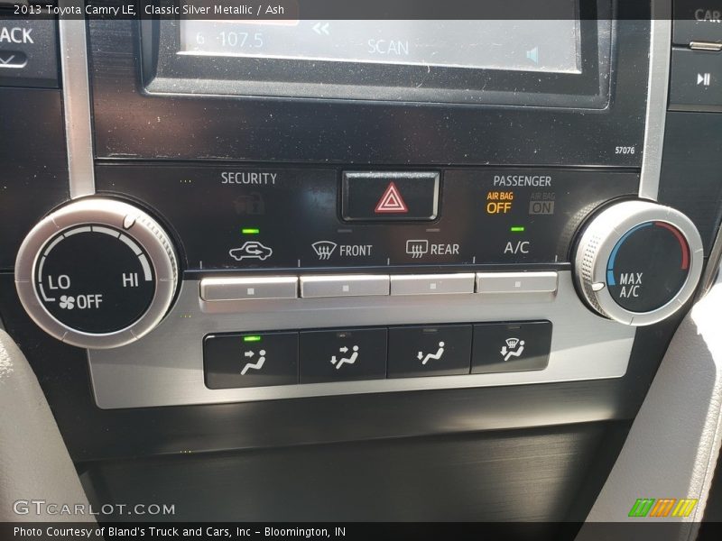 Classic Silver Metallic / Ash 2013 Toyota Camry LE