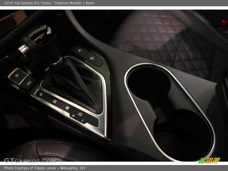 Titanium Metallic / Black 2015 Kia Optima SXL Turbo