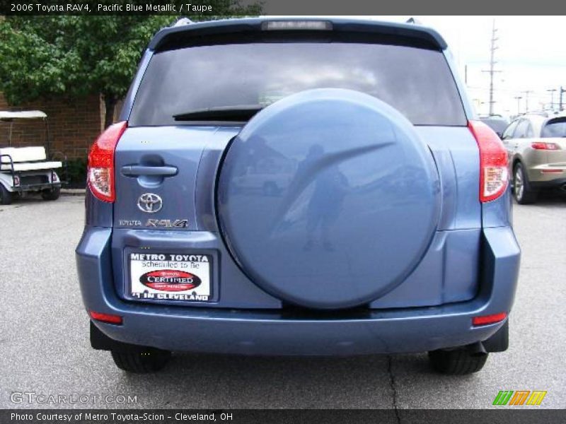 Pacific Blue Metallic / Taupe 2006 Toyota RAV4