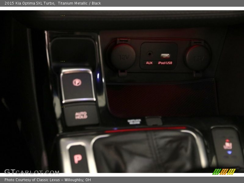 Titanium Metallic / Black 2015 Kia Optima SXL Turbo