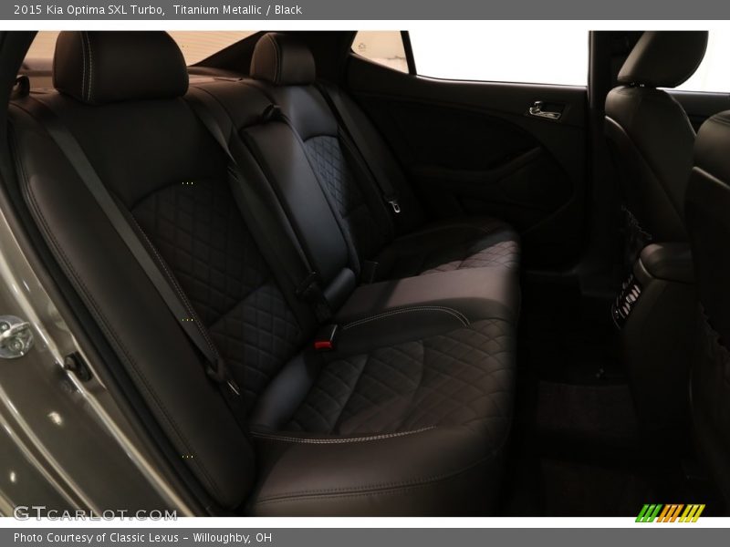 Titanium Metallic / Black 2015 Kia Optima SXL Turbo