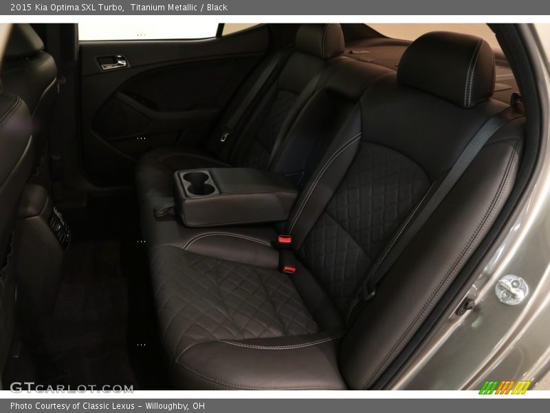 Titanium Metallic / Black 2015 Kia Optima SXL Turbo