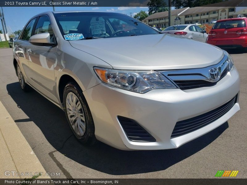 Classic Silver Metallic / Ash 2013 Toyota Camry LE