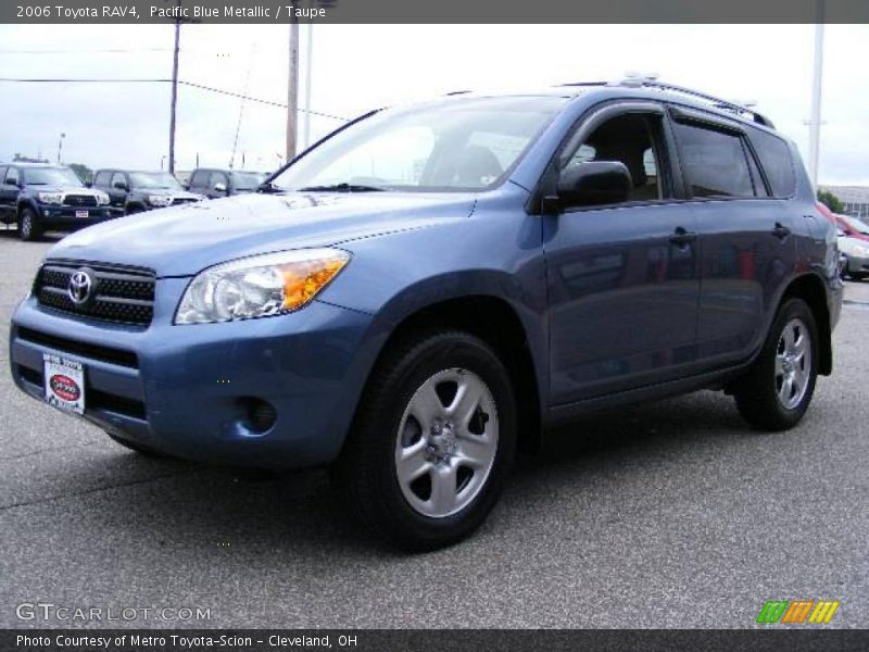Pacific Blue Metallic / Taupe 2006 Toyota RAV4