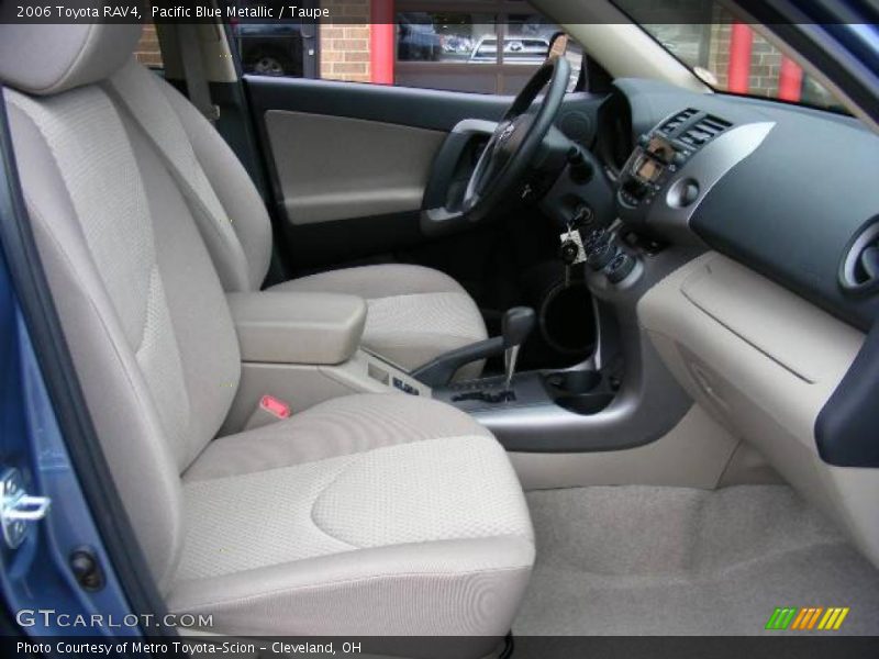 Pacific Blue Metallic / Taupe 2006 Toyota RAV4