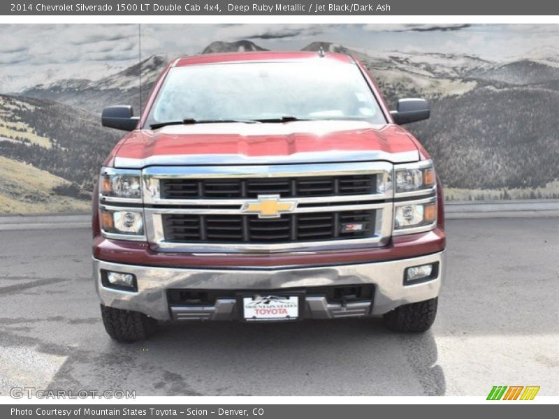 Deep Ruby Metallic / Jet Black/Dark Ash 2014 Chevrolet Silverado 1500 LT Double Cab 4x4