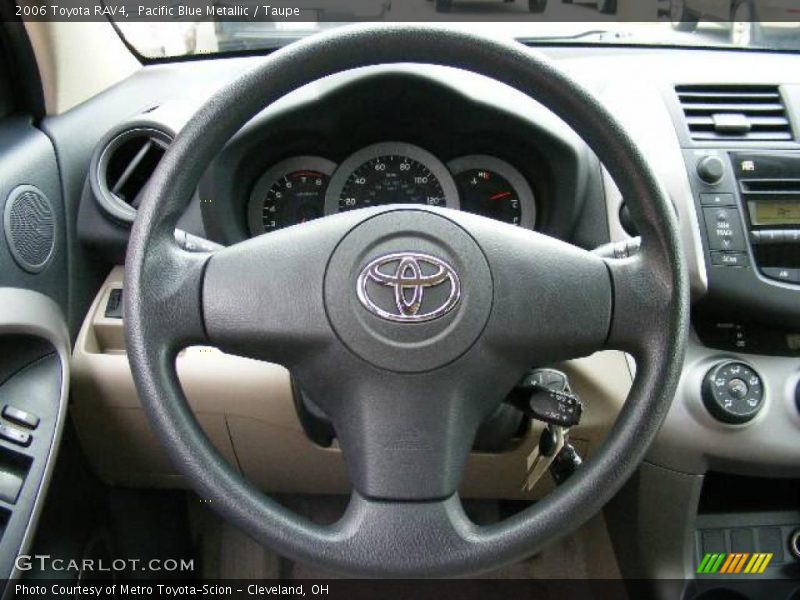 Pacific Blue Metallic / Taupe 2006 Toyota RAV4