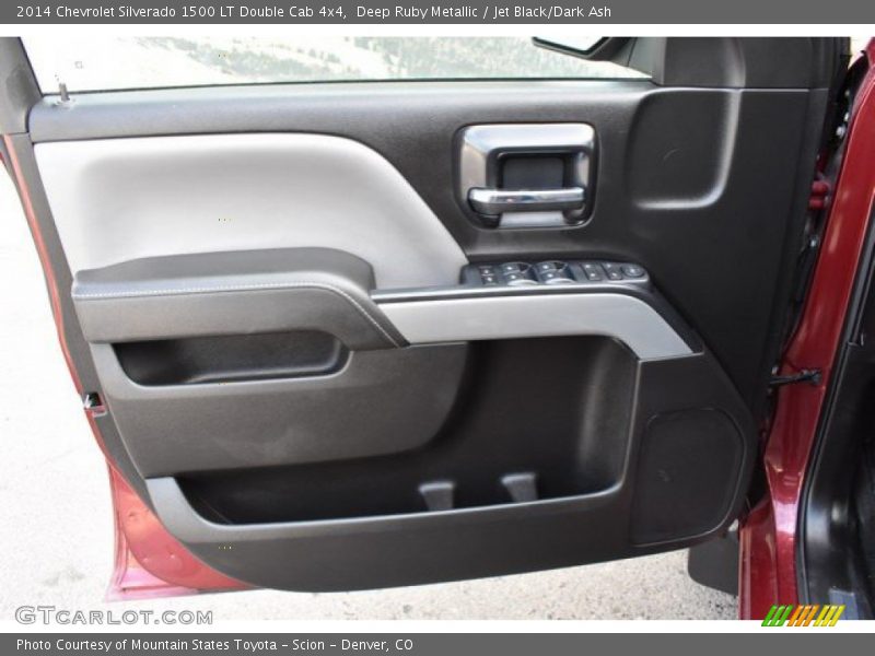 Deep Ruby Metallic / Jet Black/Dark Ash 2014 Chevrolet Silverado 1500 LT Double Cab 4x4