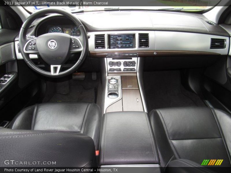 Ultimate Black Metallic / Warm Charcoal 2013 Jaguar XF I4 T