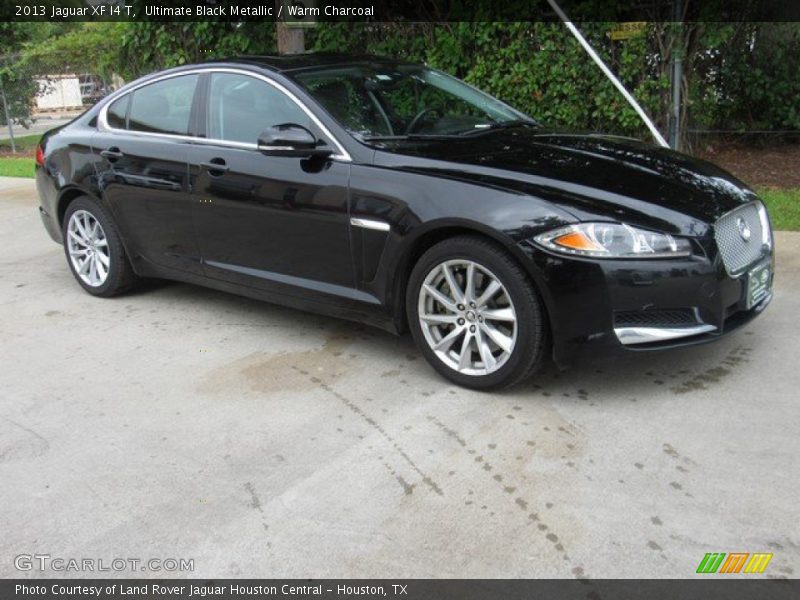 Ultimate Black Metallic / Warm Charcoal 2013 Jaguar XF I4 T