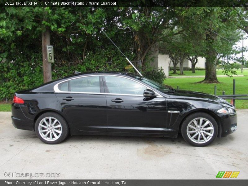 Ultimate Black Metallic / Warm Charcoal 2013 Jaguar XF I4 T