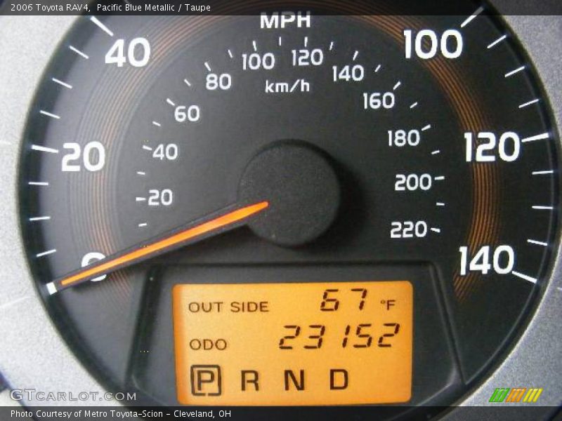 Pacific Blue Metallic / Taupe 2006 Toyota RAV4