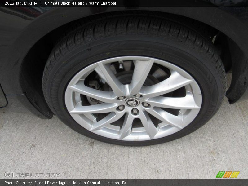 Ultimate Black Metallic / Warm Charcoal 2013 Jaguar XF I4 T