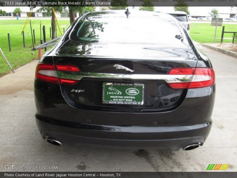 Ultimate Black Metallic / Warm Charcoal 2013 Jaguar XF I4 T