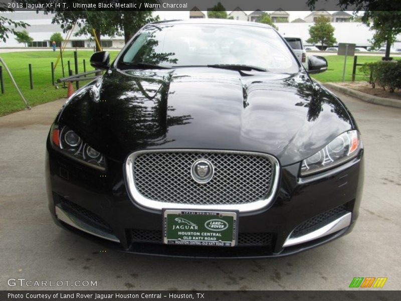 Ultimate Black Metallic / Warm Charcoal 2013 Jaguar XF I4 T