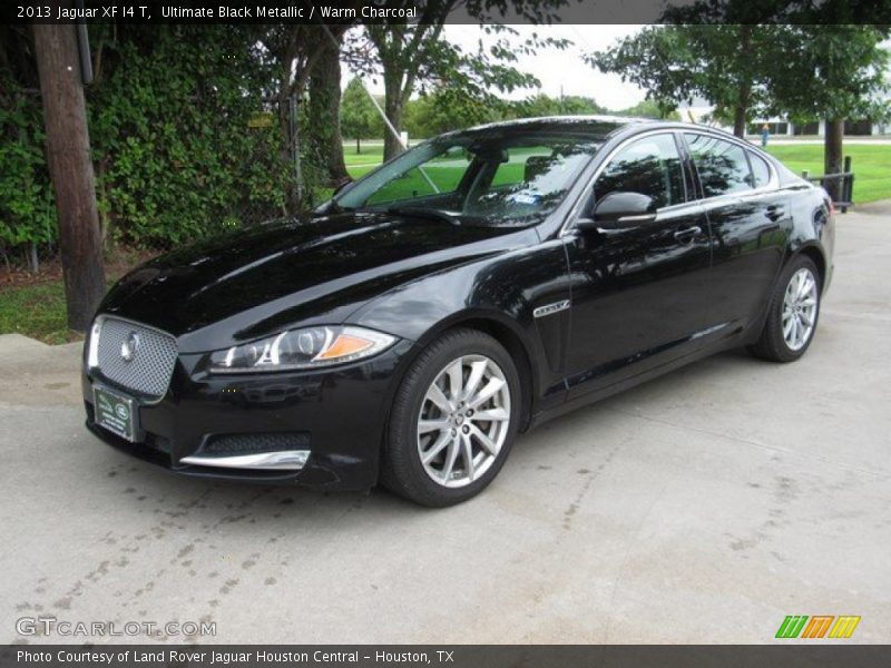 Ultimate Black Metallic / Warm Charcoal 2013 Jaguar XF I4 T